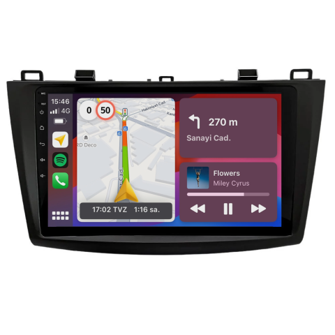 Mazda 3 Android Multimedya Sistemi (2011-2014) CRV4596XP