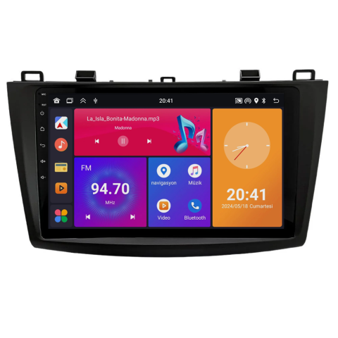 Mazda 3 Android Multimedya Sistemi (2011-2014) CRV4596XP
