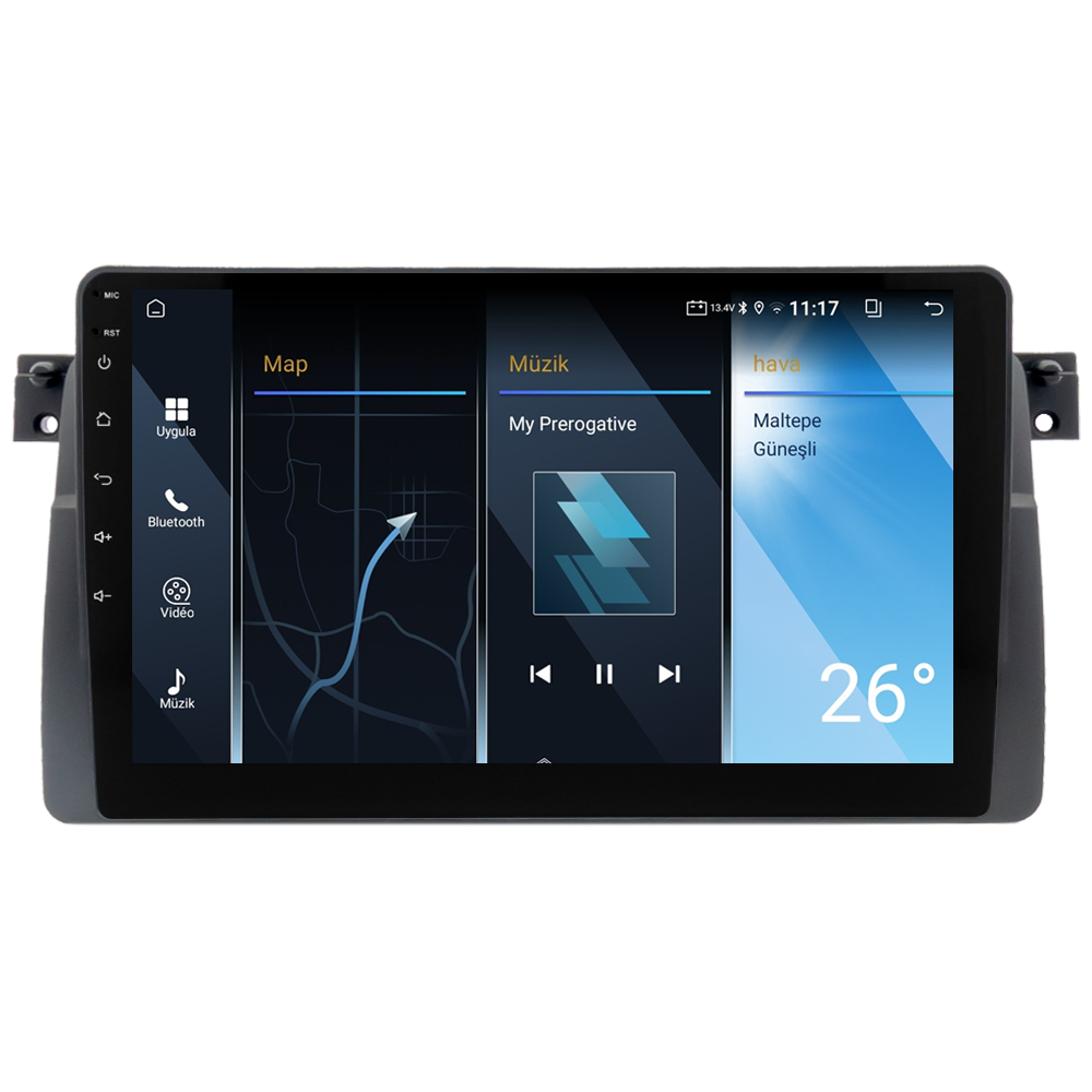 BMW 3 Serisi E46 Android Multimedya Sistemi (1997-2005) CRV-4032XA