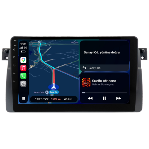 BMW 3 Serisi E46 Android Multimedya Sistemi (1997-2005) CRV-4032XA