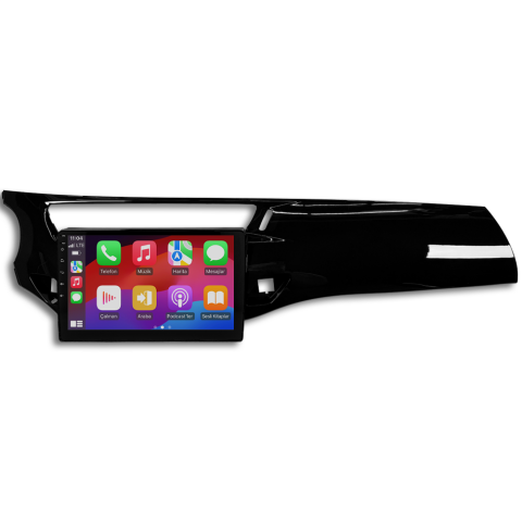 Citroen C3 Android Multimedya Sistemi (2010-2015) CRV4968XP Piano Black Çerçeve