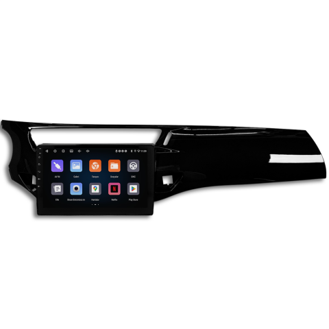 Citroen C3 Android Multimedya Sistemi (2010-2015) CRV-4968XR Piano Black Çerçeve