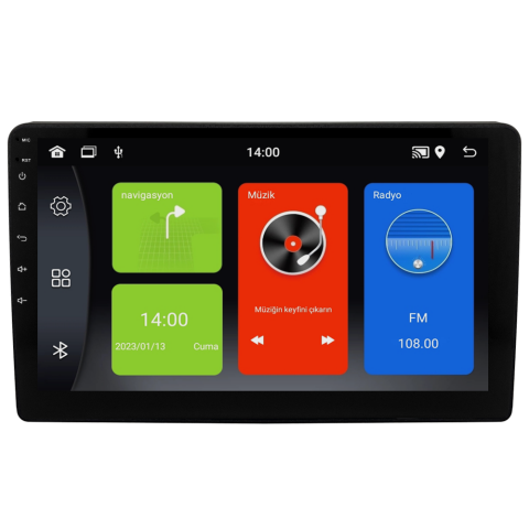 Jeep 5.1 Tek Din Android Multimedya Sistemi CRV-4850XDA