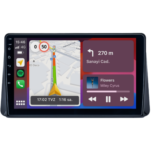 Ford Focus Android Multimedya Sistemi (2019-2024) CRV4125XP