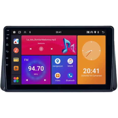 Ford Focus Android Multimedya Sistemi (2019-2024) CRV4125XP