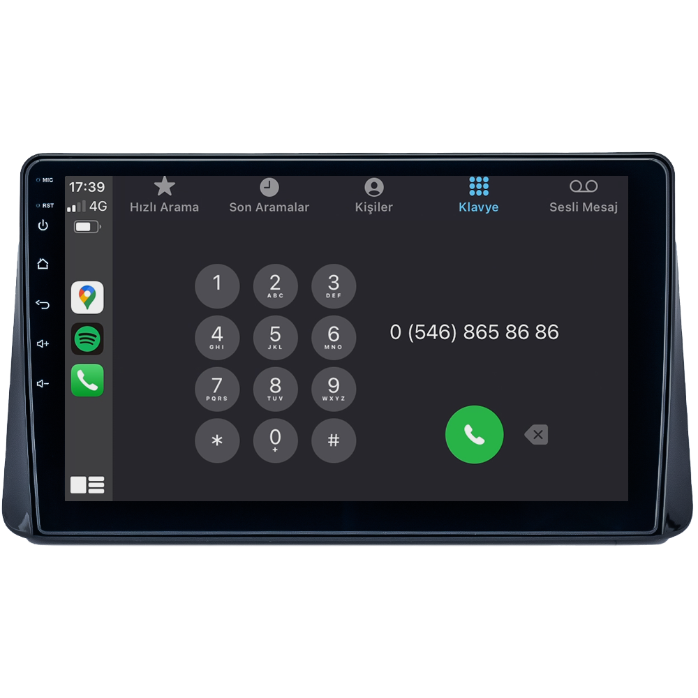 Ford Focus Android Multimedya Sistemi (2019-2024) CRV4125XP