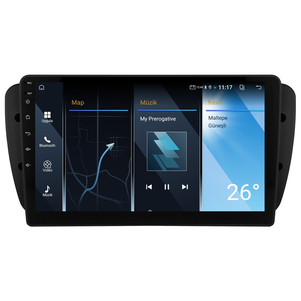 Seat Ibiza Android Multimedya Sistemi (2009-2012) CRV-4932XA