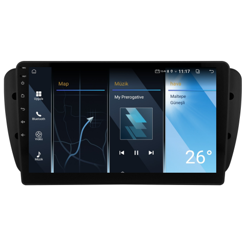 Seat Ibiza Android Multimedya Sistemi (2009-2012) CRV-4932XA