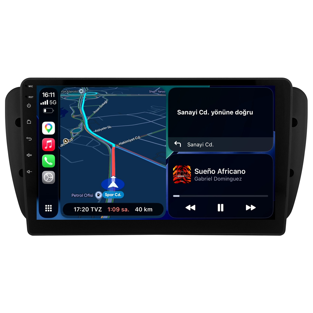 Seat Ibiza Android Multimedya Sistemi (2009-2012) CRV-4932XA