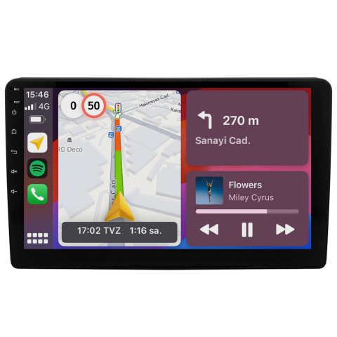 Jeep 5.1 Tek Din Android Multimedya Sistemi CRV4850XP