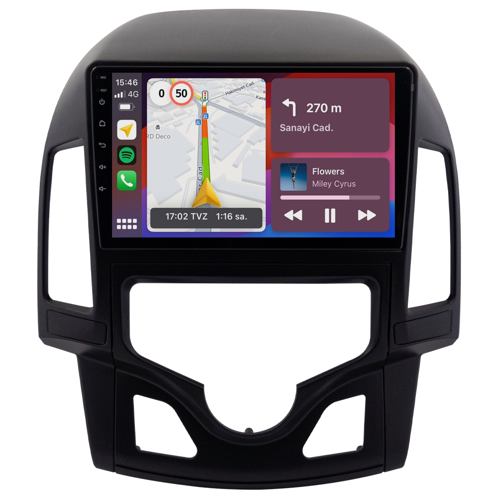 Hyundai i30 Android Multimedya Sistemi (2008-2011) CRV4282XP