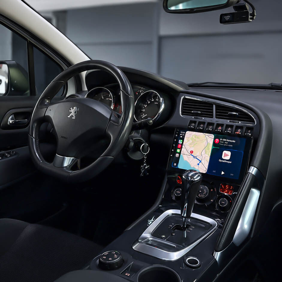 Peugeot 3008 Android Multimedya Sistemi (2009-2016) CRV-4070XA Dijital Klima