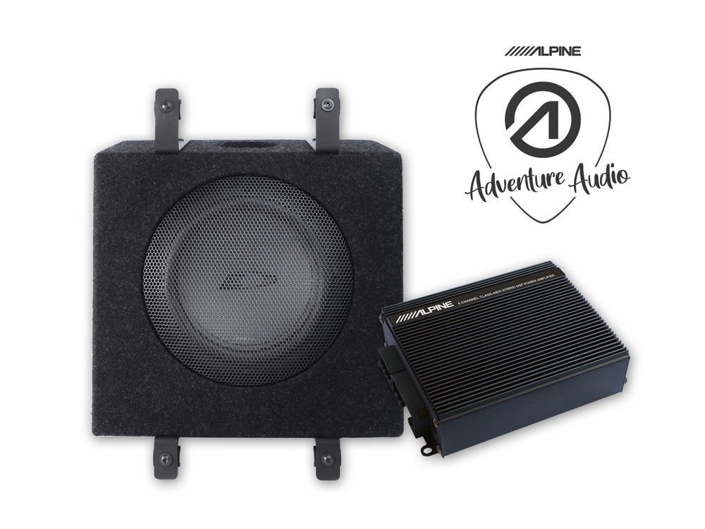 Alpine 6 Kanallı DSP Amplifikatör ve Subwoofer Sistemi