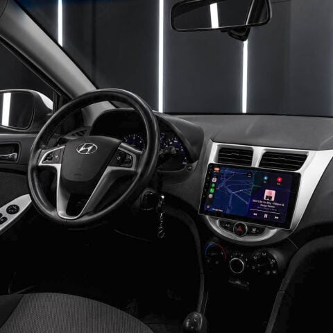 Hyundai Accent Blue Android Multimedya Sistemi (2011-2017) CRV-4260XA Gri Çerçeve