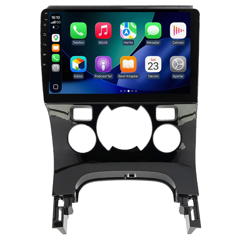 Peugeot 5008 Android Multimedya Sistemi (2009-2016) CRV-4070XA Dijital Klima