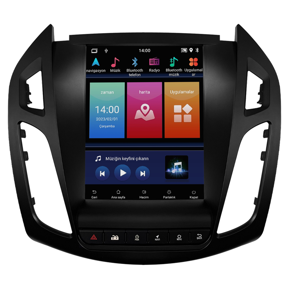 Ford B-Max Android Multimedya Sistemi CRV-4851XT