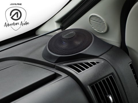 Alpine Fiat Ducato için Ön Panel 12 cm Radyal Hoparlörler