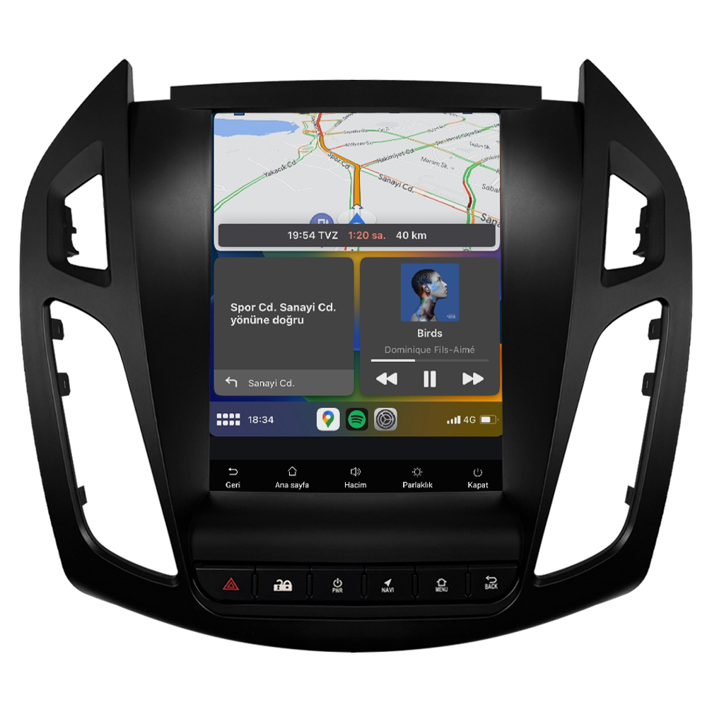 Ford B-Max Android Multimedya Sistemi CRV-4851XDT