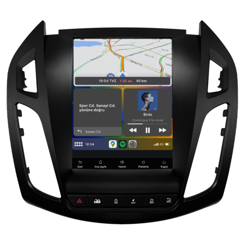 Ford B-Max Android Multimedya Sistemi CRV-4851XDT