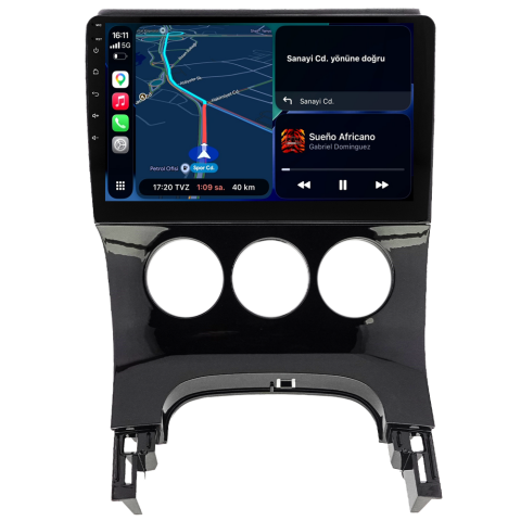 Peugeot 3008 Android Multimedya Sistemi (2009-2016) CRV-4070XA Manuel Klima