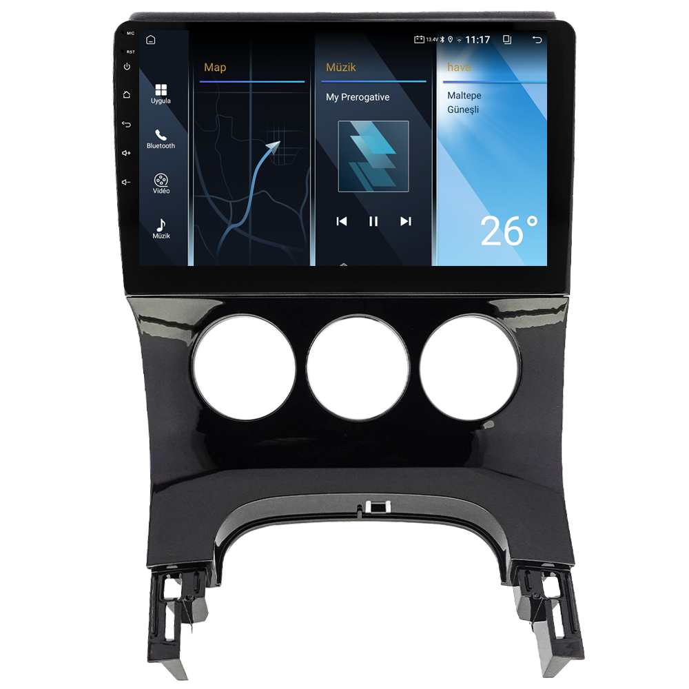 Peugeot 3008 Android Multimedya Sistemi (2009-2016) CRV-4070XA Manuel Klima