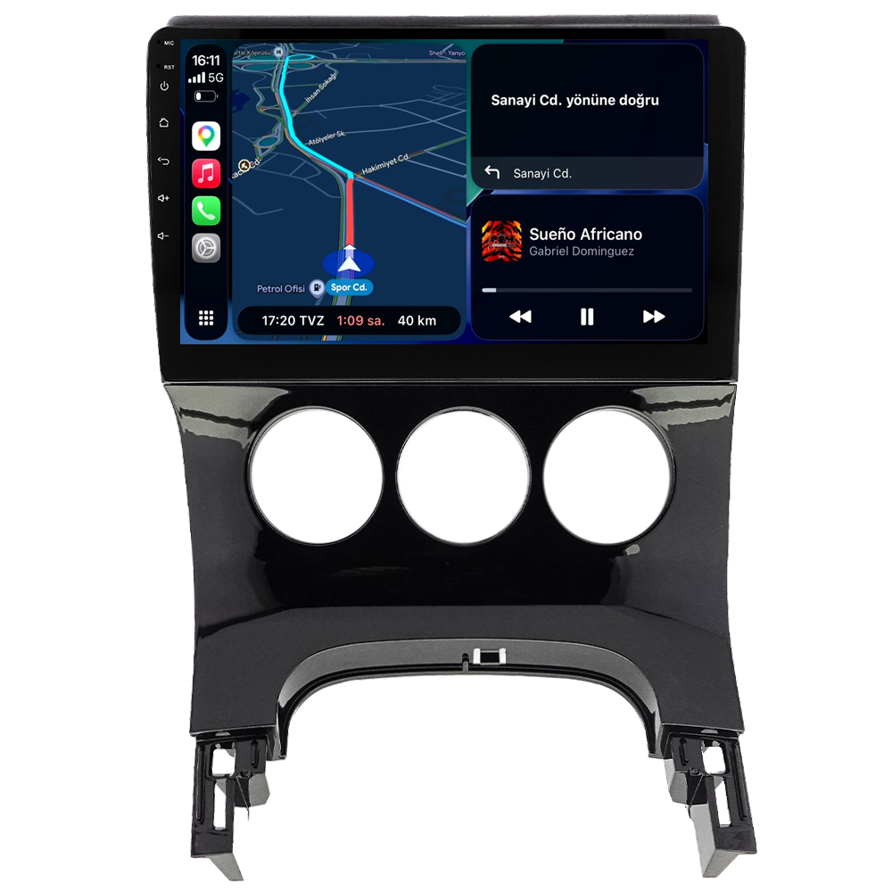 Peugeot 5008 Android Multimedya Sistemi (2009-2016) CRV-4070XA Manuel Klima