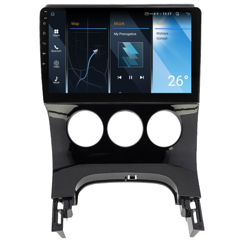 Peugeot 5008 Android Multimedya Sistemi (2009-2016) CRV-4070XA Manuel Klima