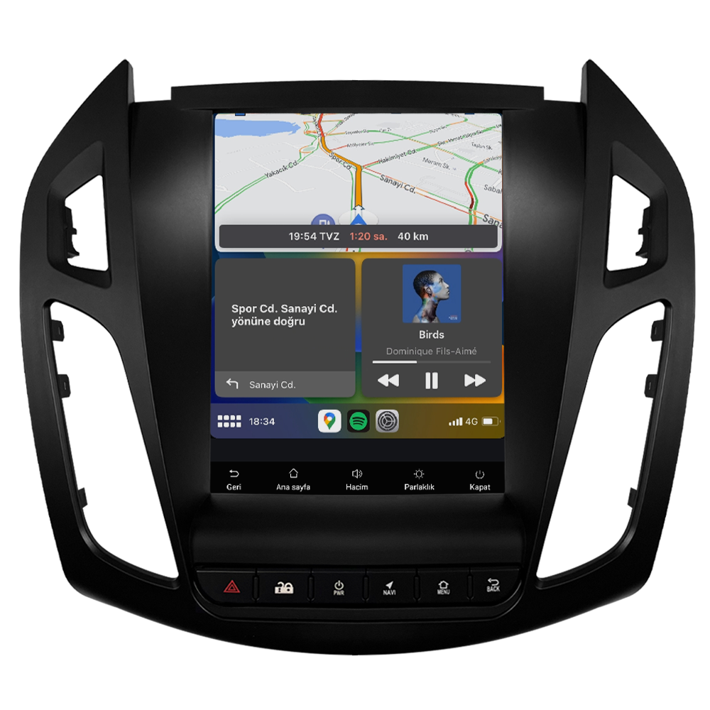 Ford B-Max Android Multimedya Sistemi CRV-4851XAAT