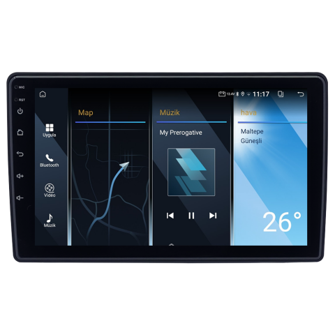 Peugeot Partner Android Multimedya Sistemi (2008-2017) CRV-4935XA