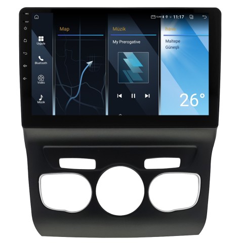Citroen C4 Android Multimedya Sistemi (2011-2019) CRV-4071XA
