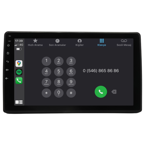 Renault Trafic Android Multimedya Sistemi (2021-2024) CRV-4127X