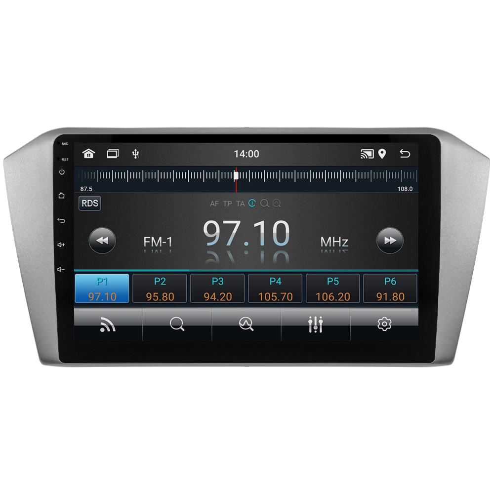Volkswagen Passat B8 Android Multimedya Sistemi (2015-2023) CRV-4574XA Gri Çerçeve