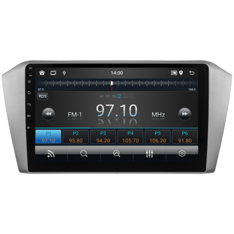 Volkswagen Passat B8 Android Multimedya Sistemi (2015-2023) CRV-4574XA Gri Çerçeve