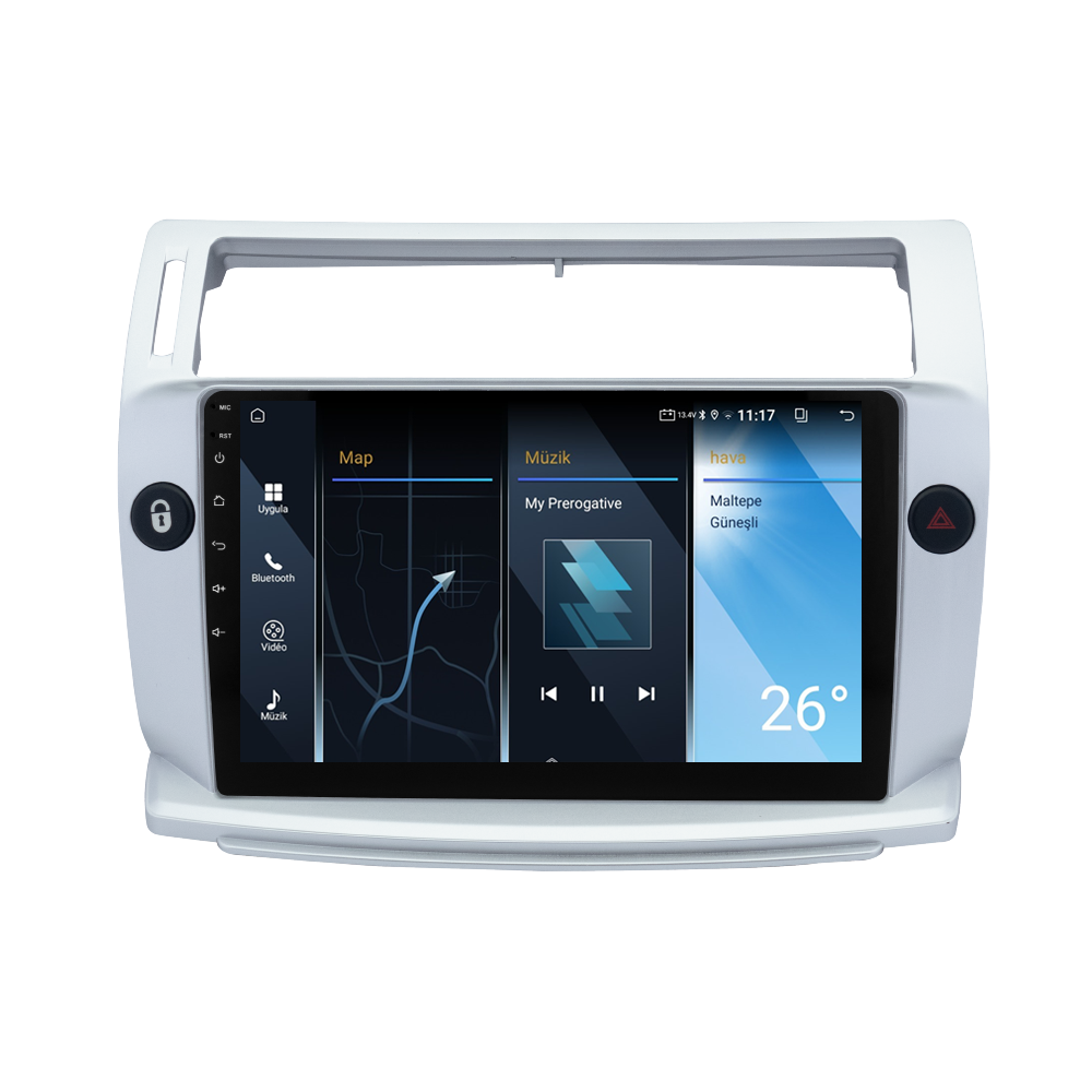 Citroen C4 Android Multimedya Sistemi (2005-2011) CRV-4072XA