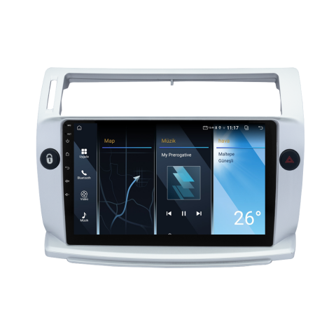 Citroen C4 Android Multimedya Sistemi (2005-2011) CRV-4072XA