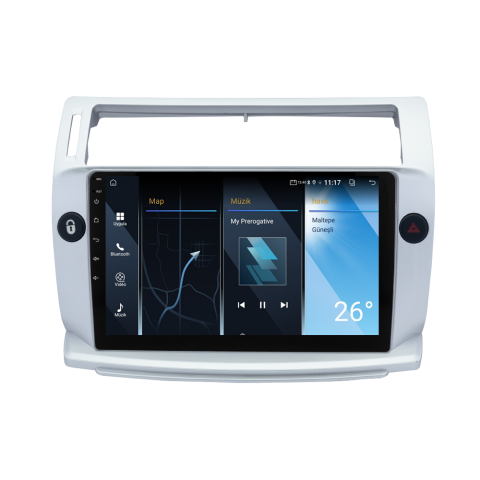 Citroen C4 Android Multimedya Sistemi (2005-2011) CRV-4072XA