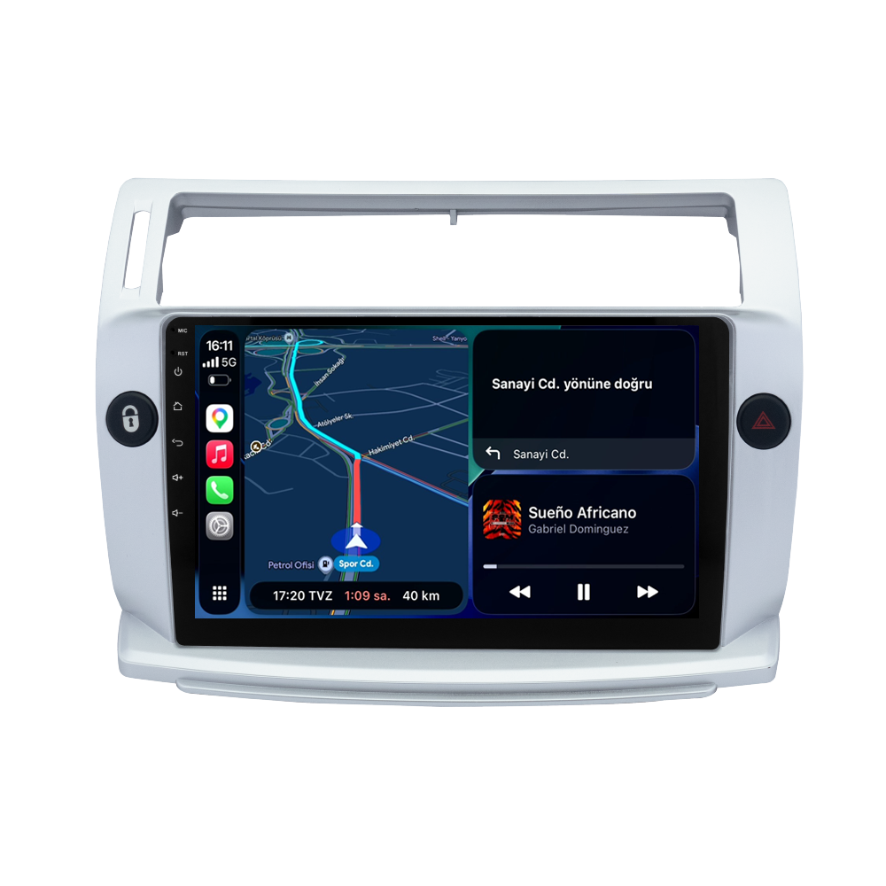 Citroen C4 Android Multimedya Sistemi (2005-2011) CRV-4072XA