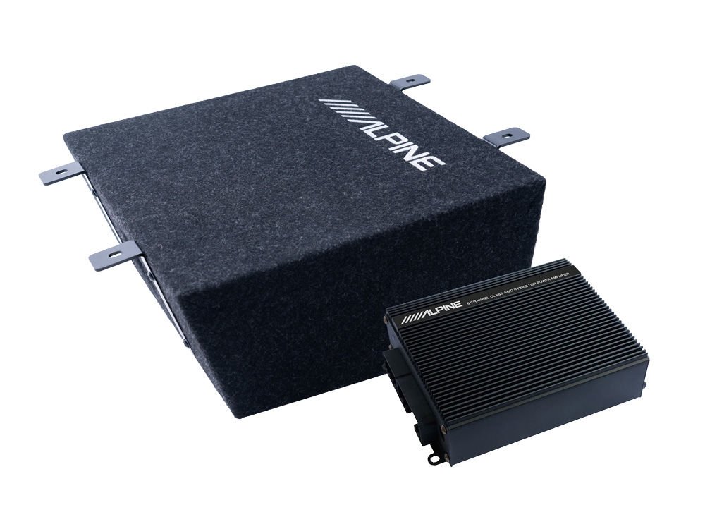 Alpine 6 Kanal DSP Amfi & Subwoofer