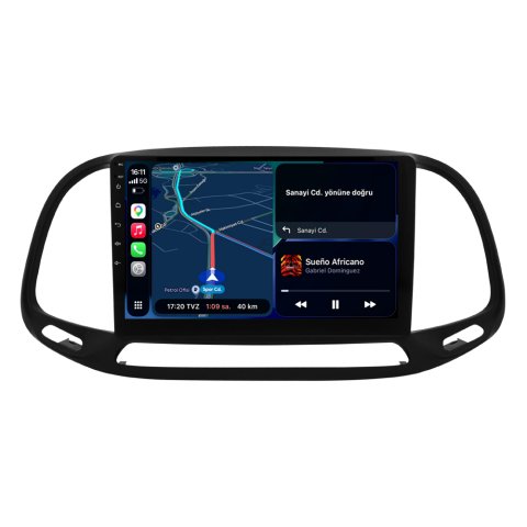 Fiat Doblo Android Multimedya Sistemi (2015-2023) CRV-4100XA