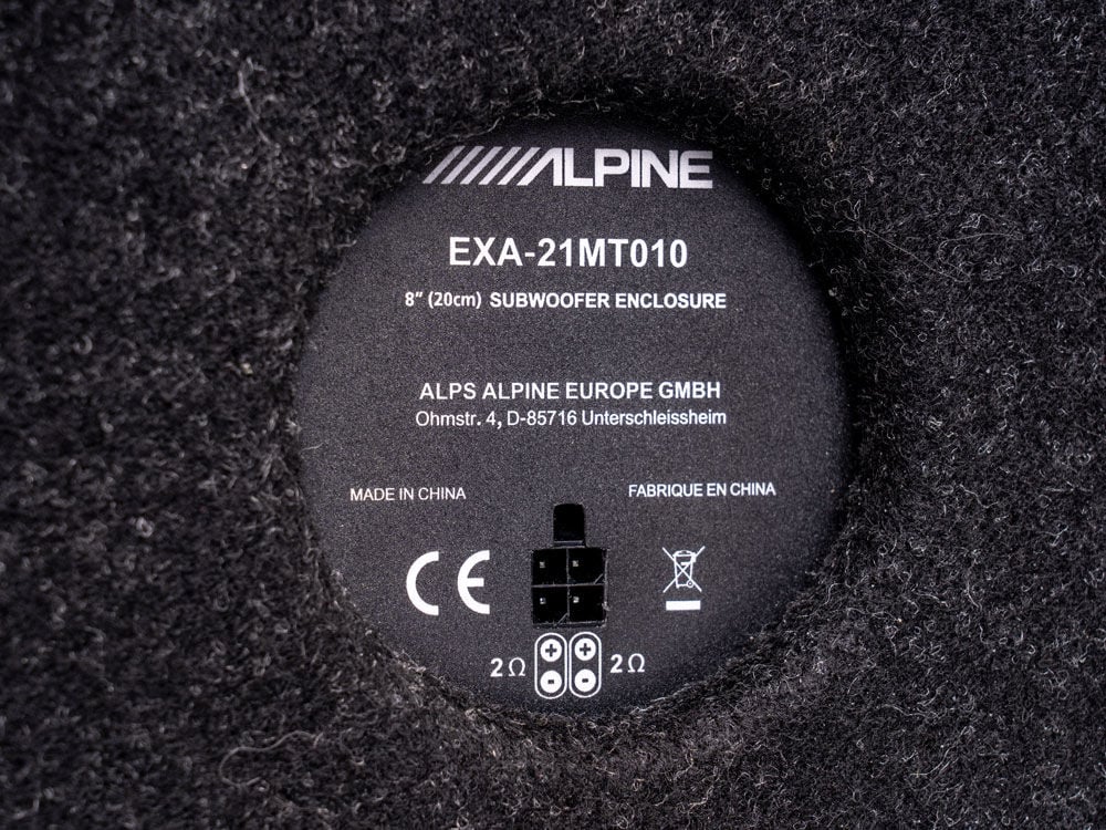 Alpine 6 Kanal DSP Amfi & Subwoofer