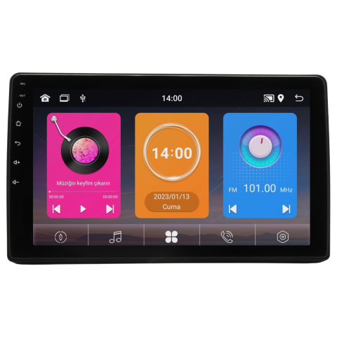 Renault Traffic Android Multimedya Sistemi (2021-2024) CRV-4127XAA