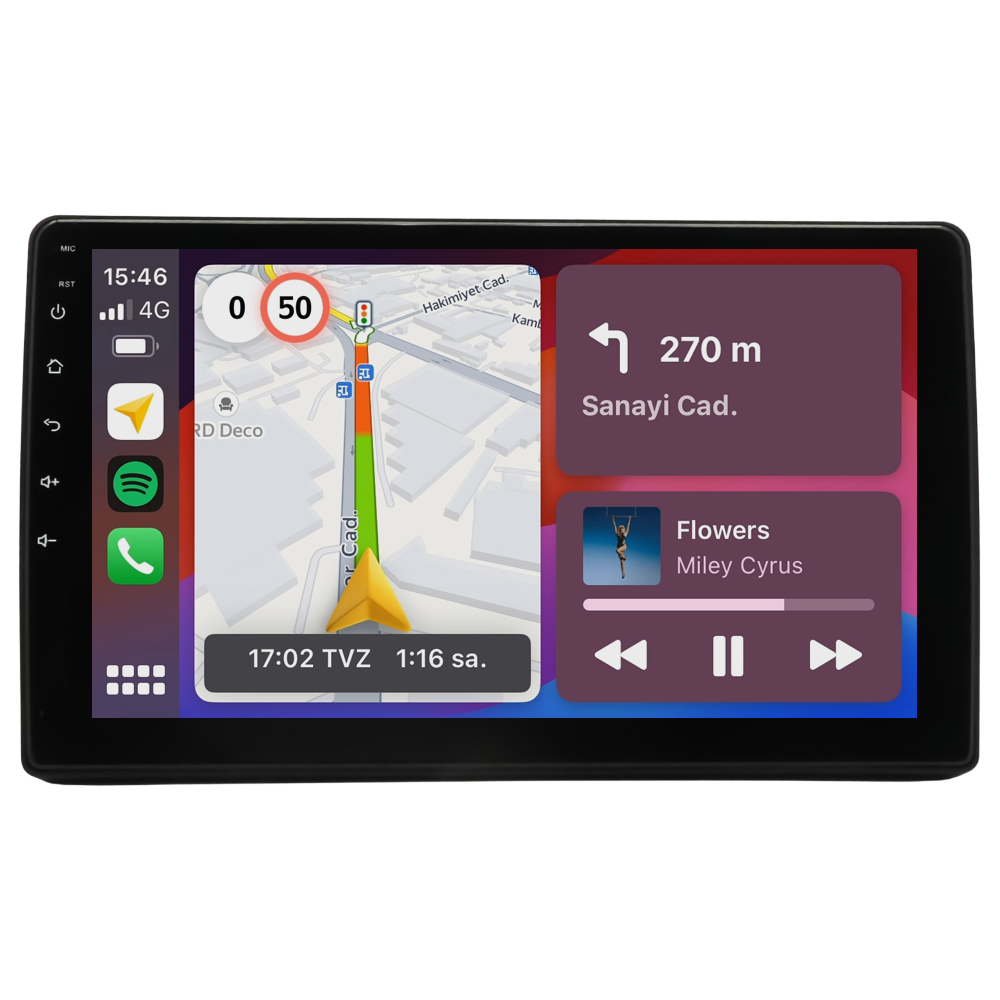 Renault Trafic Android Multimedya Sistemi (2021-2024) CRV4127XP