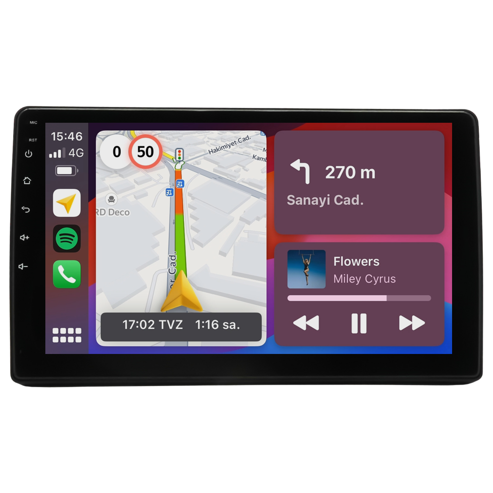 Renault Trafic Android Multimedya Sistemi (2021-2024) CRV4127XP
