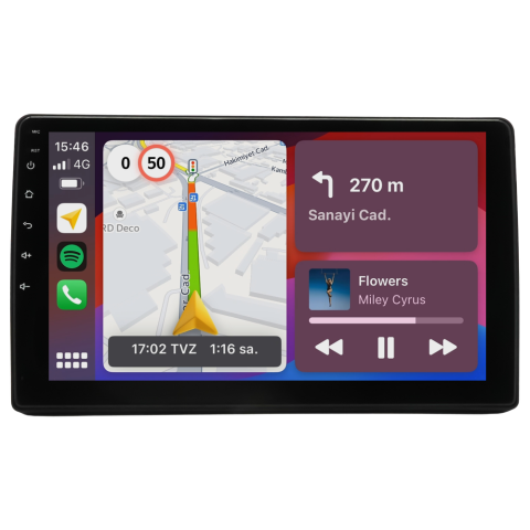 Renault Traffic Android Multimedya Sistemi (2021-2024) CRV4127XP