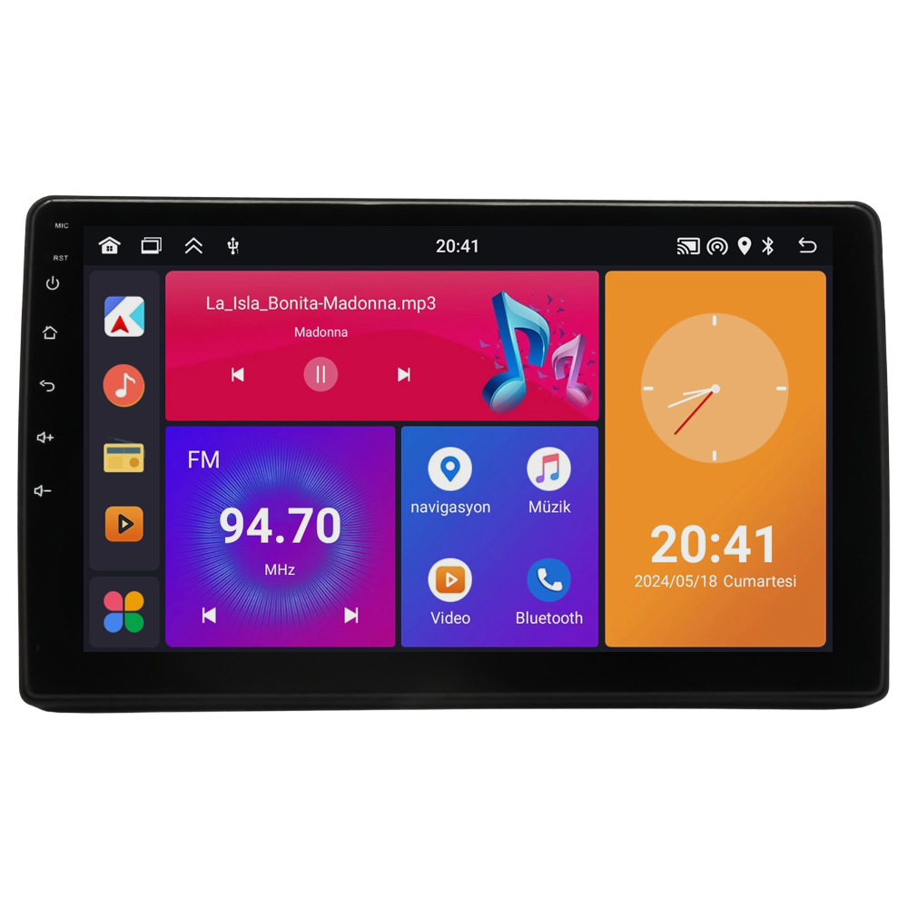 Renault Traffic Android Multimedya Sistemi (2021-2024) CRV4127XP