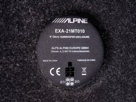 Alpine Kutulu Subwoofer