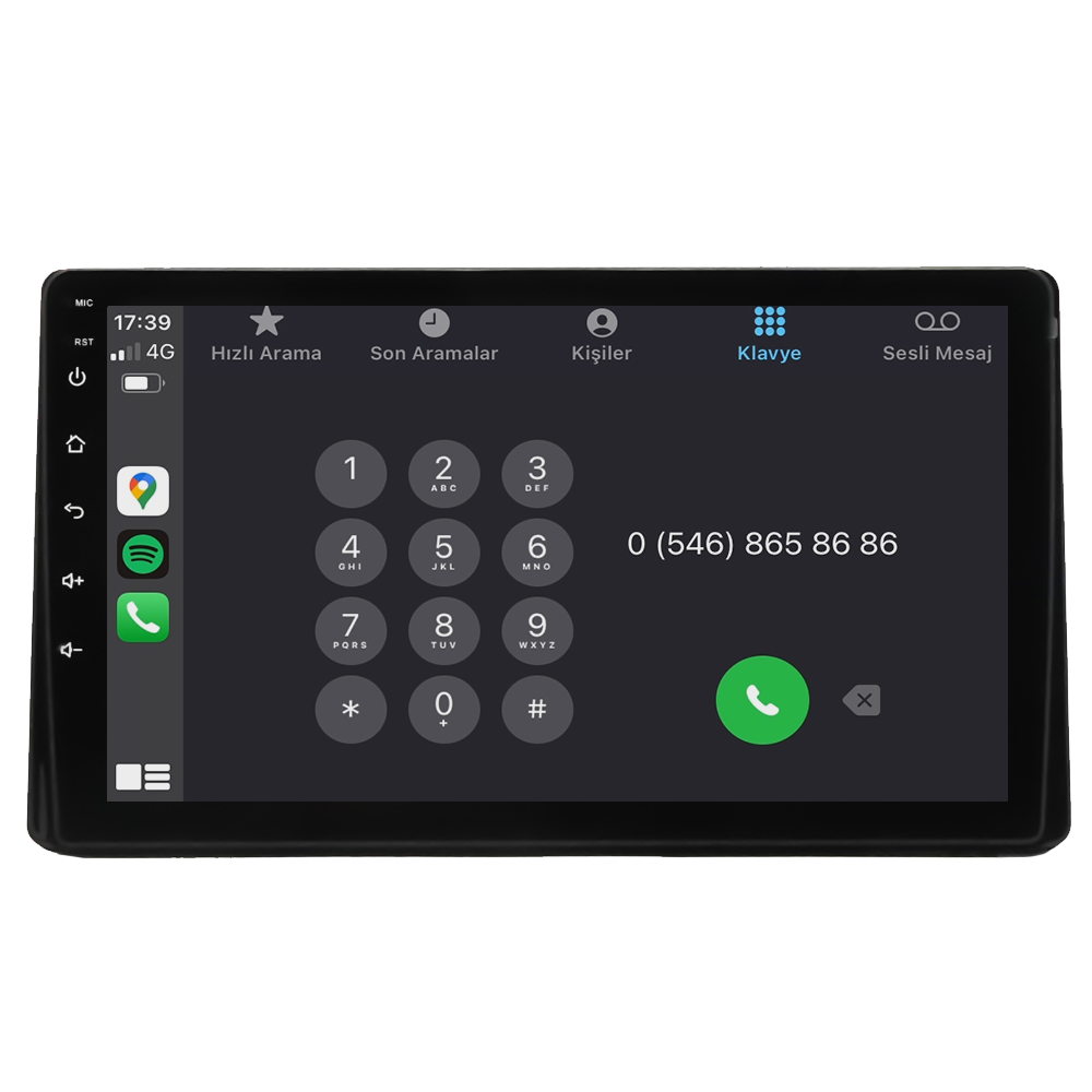 Toyota Rav4 Android Multimedya Sistemi (2014-2018) CRV-4134XD