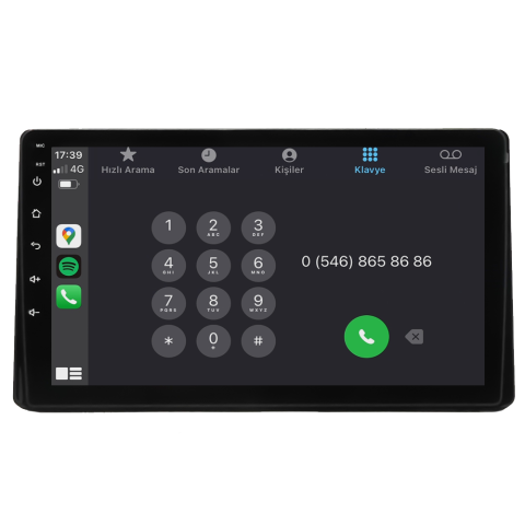 Toyota Rav4 Android Multimedya Sistemi (2014-2018) CRV-4134XDA