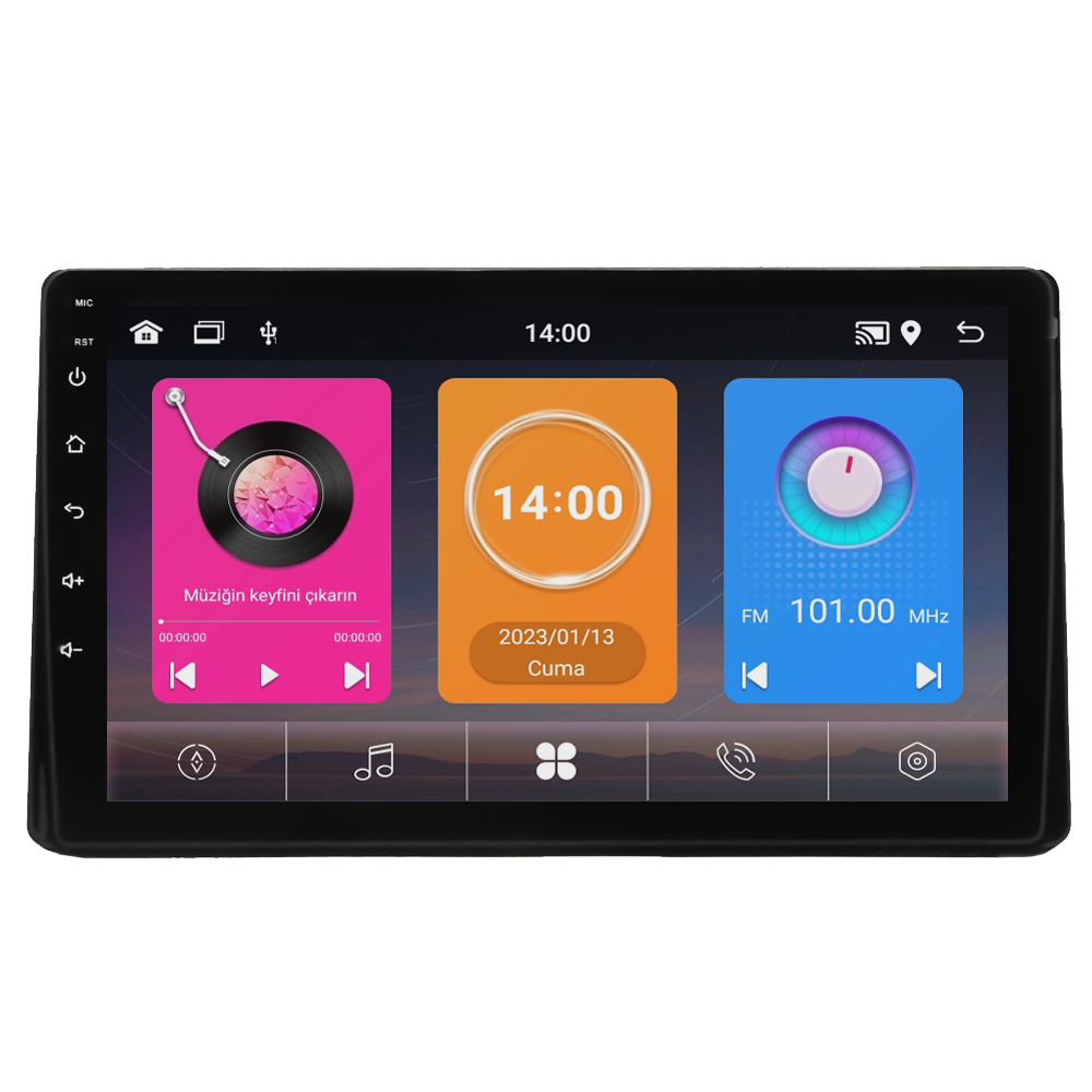 Toyota Rav4 Android Multimedya Sistemi (2014-2018) CRV-4134XAA