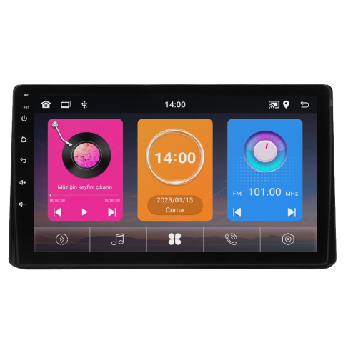 Toyota Rav4 Android Multimedya Sistemi (2014-2018) CRV-4134XAA